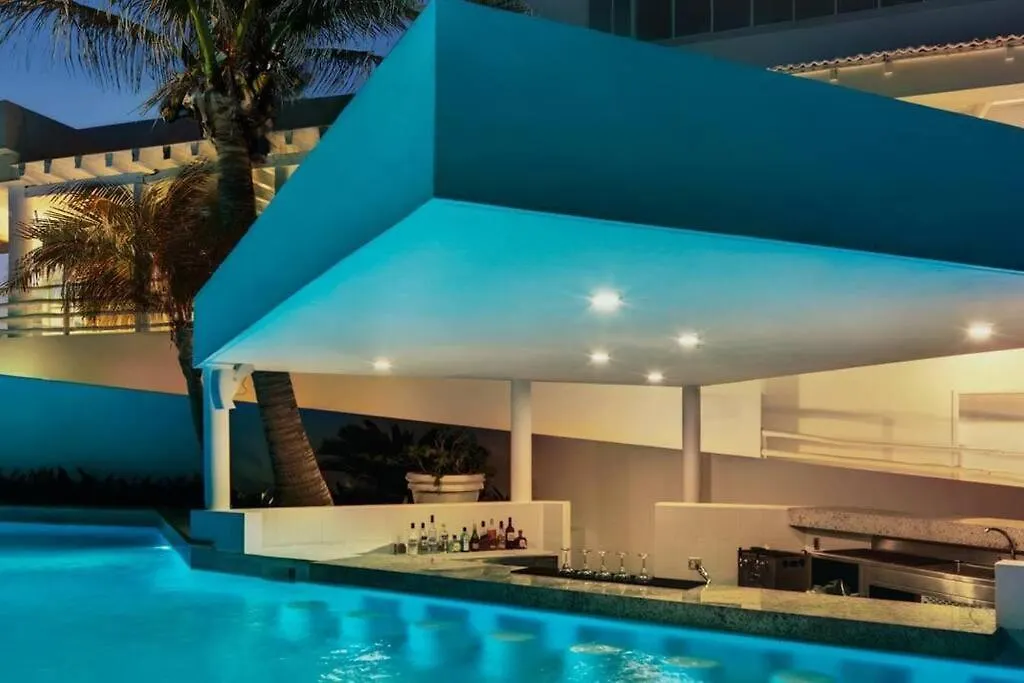 Apartmán Hermoso Estudio Frente Al Mar, Balcon, Gym 3504 Cancún Mexiko