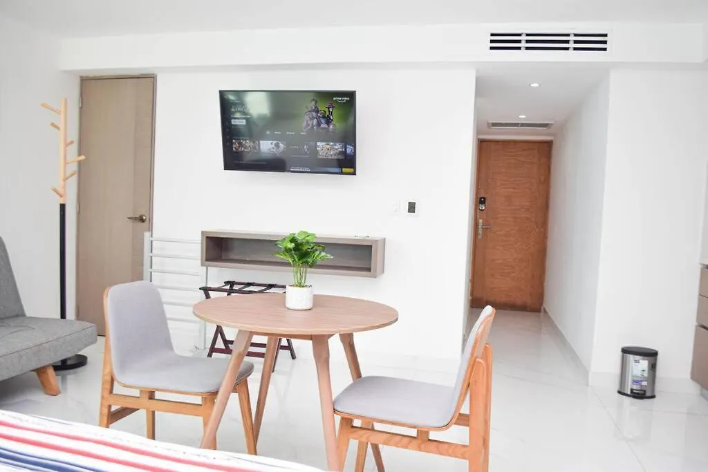 Hermoso Estudio Frente Al Mar, Balcon, Gym 3504 Cancun 0*,  Mexico