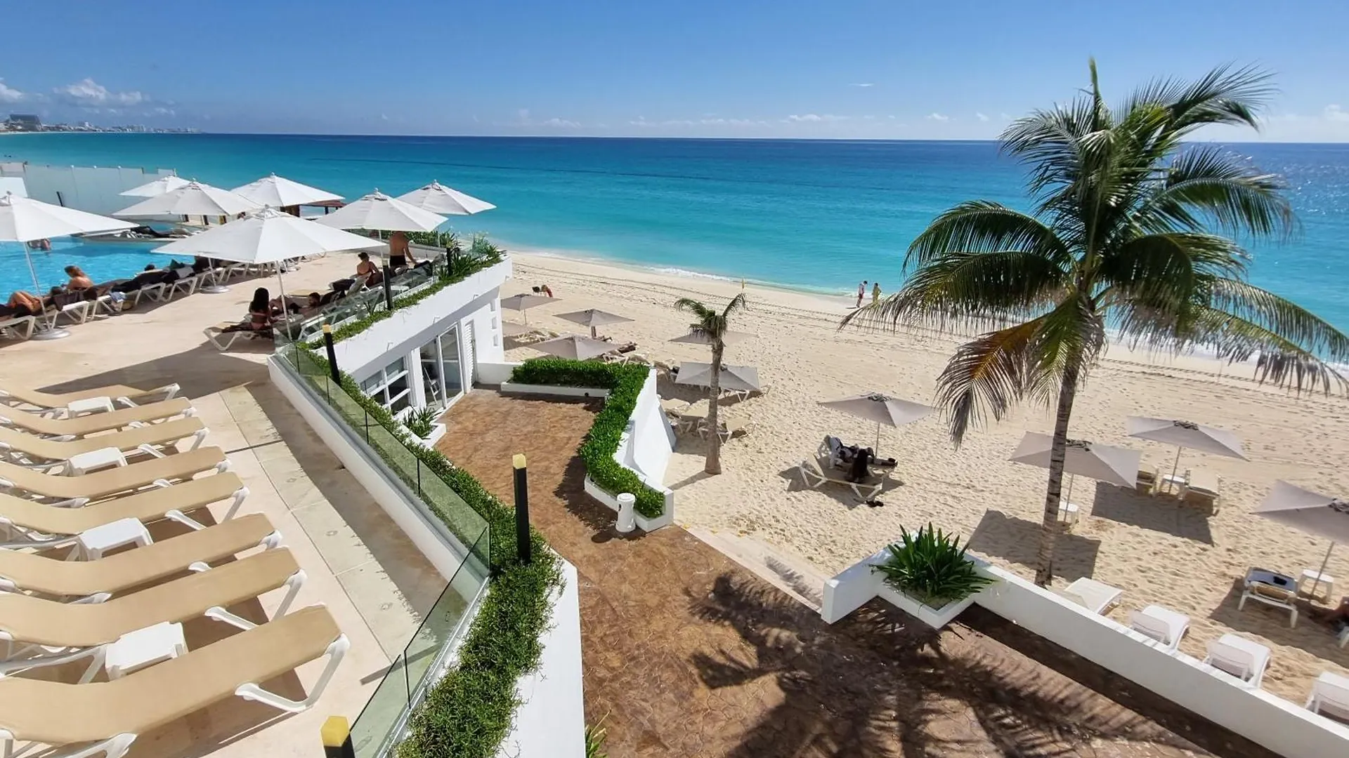 Hermoso Estudio Frente Al Mar, Balcon, Gym 3504 Cancun